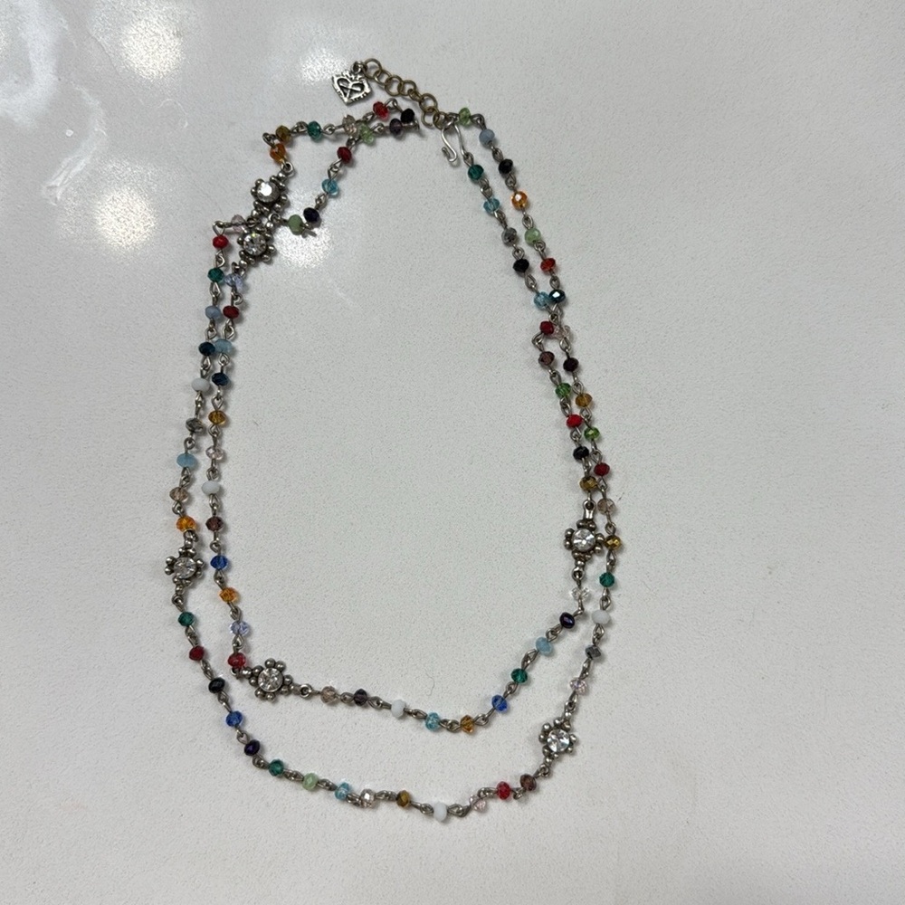 Virgins Saints & Angels Colorful Beaded Necklace